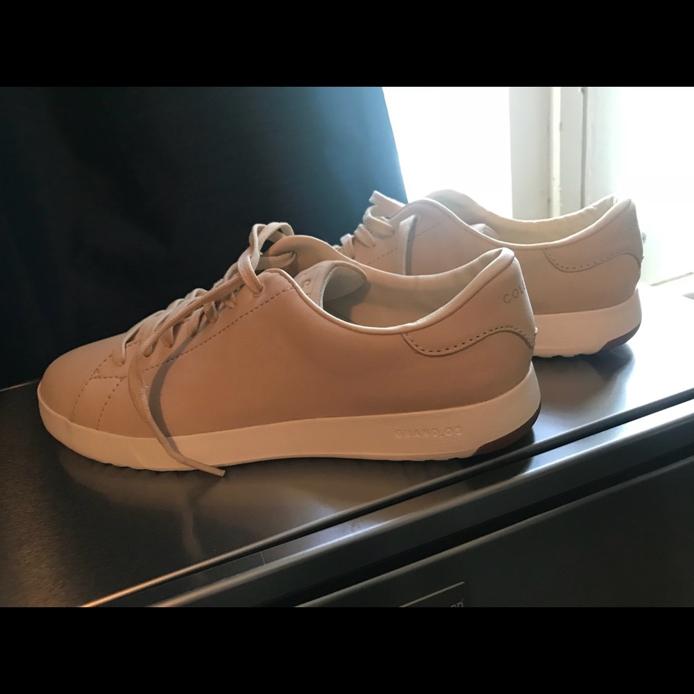 Cole Haan women’s Grandpro Sneakers (Cream)